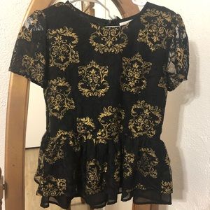 Modcloth Moon Baroque Top